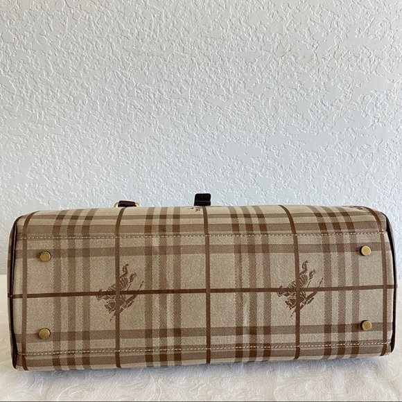 Burberry check canvas bag - Picture 7 of 15